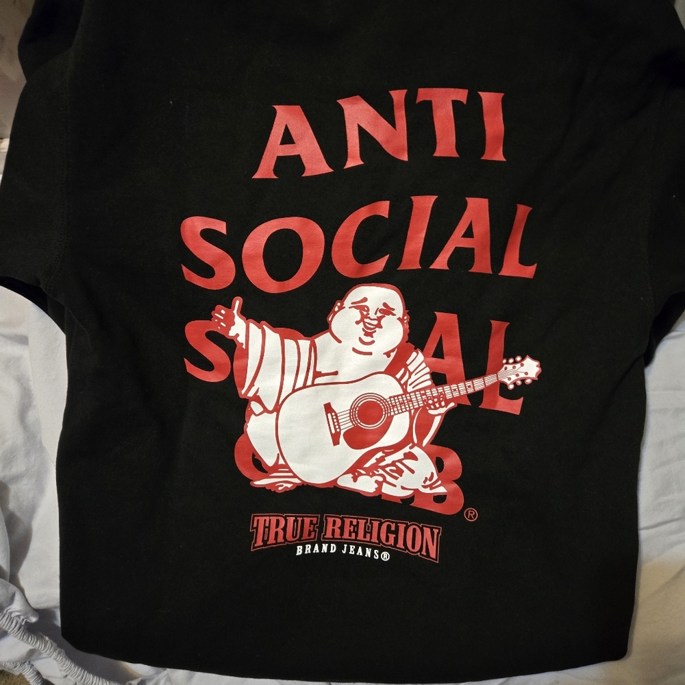 Antisocial Social Club True Religion collab hoodie